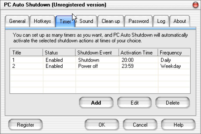 PC Auto Shutdown