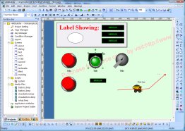 HMI-SCADA Graphics Visualization
