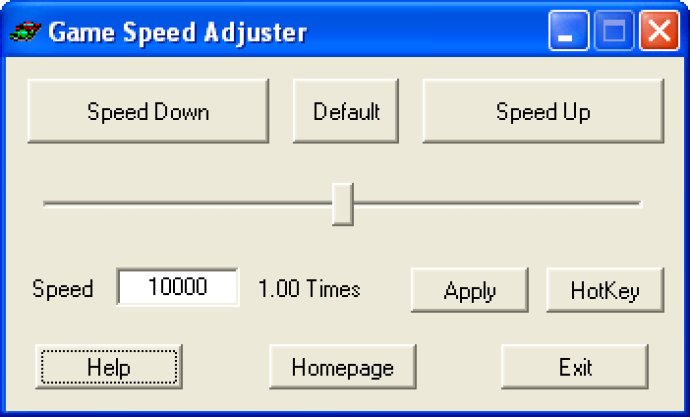 Game Speed Adjuster Game Speed Adjuster