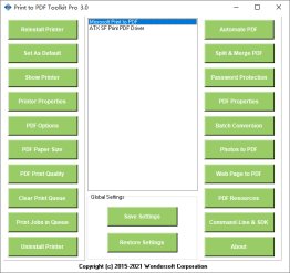 Print to PDF Toolkit Pro
