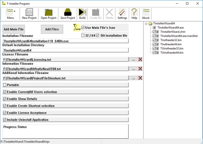 TInstaller Wizard