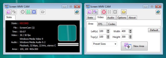 Screen WMV CAM