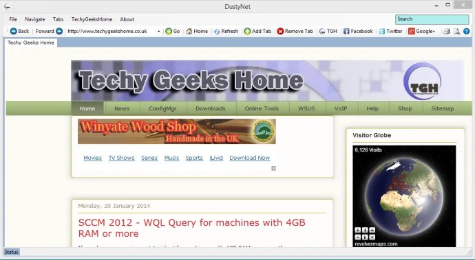 DustyNet Web Browser