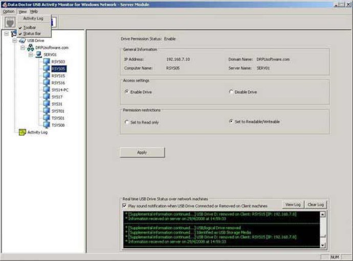 Windows Network USB Drive Blocker
